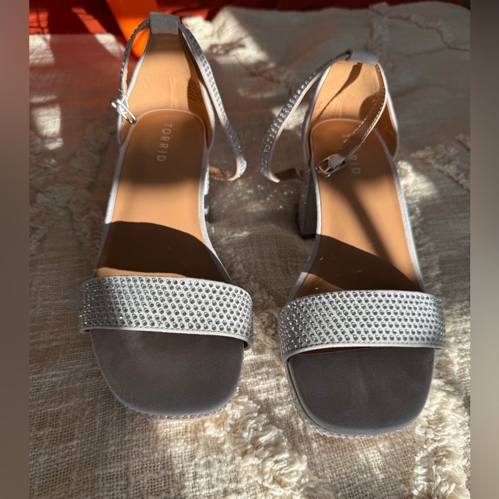 Torrid Rhinestone Heels 🩶